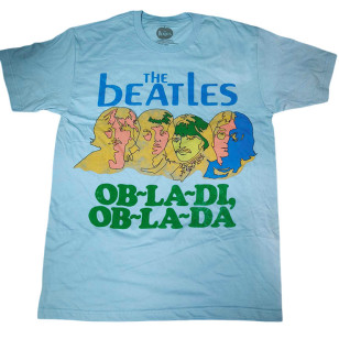 The Beatles - Ob La Di , Ob La Da Official Unisex T Shirt ( Men M , L) ***READY TO SHIP from Hong Kong***